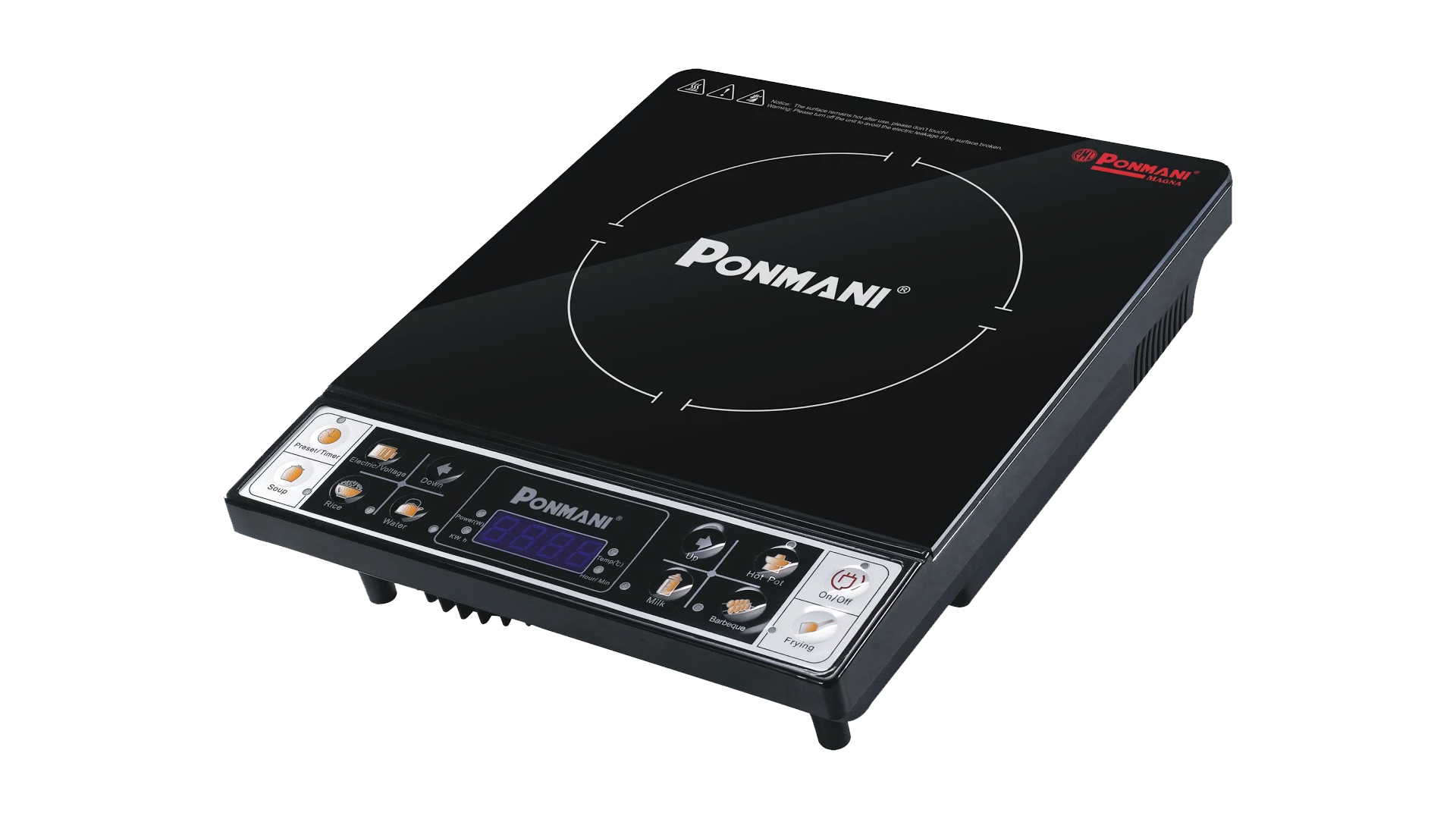 Ponmani Magna Induction Cooktop Ponmani Nano Tech Table Top Wet Grinder